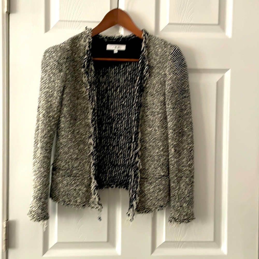 iro jacket black and white